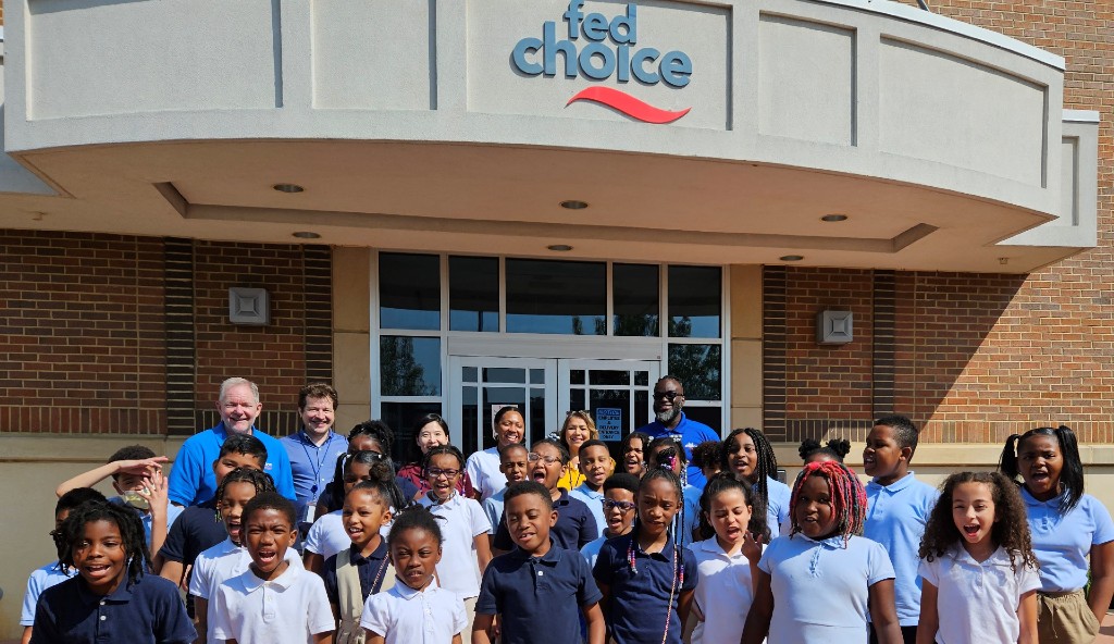 Over 75 Elementary School Students Take Part in a Special Tour of FedChoice Federal Credit Union